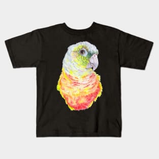 Green Cheeked Conure Kids T-Shirt